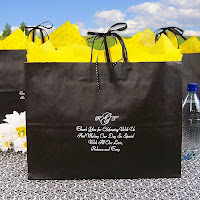Personalized Kraft Gift Bags in Assorted Colors