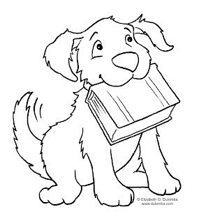 Cute Dog Coloring Pages