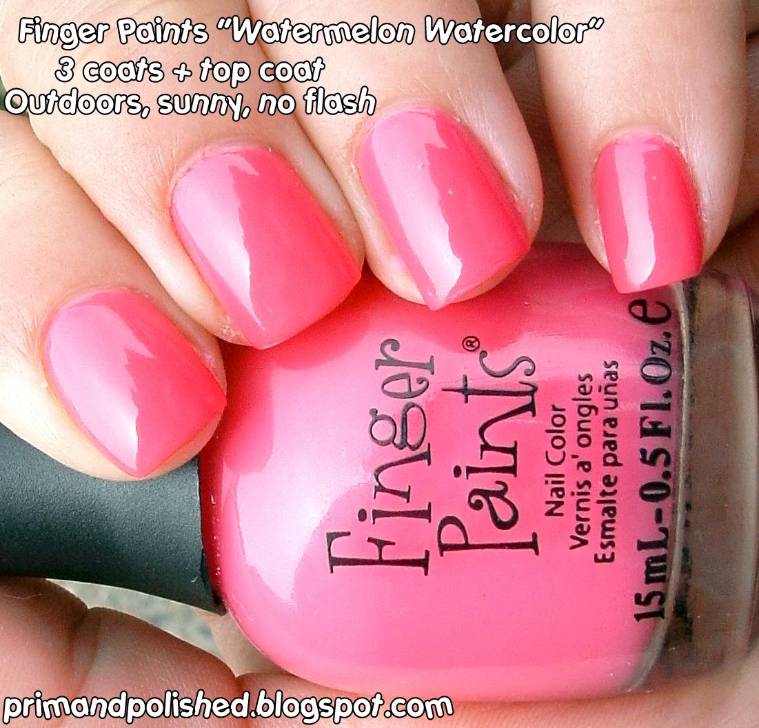 Prim and Polished Blog: Finger Paints 