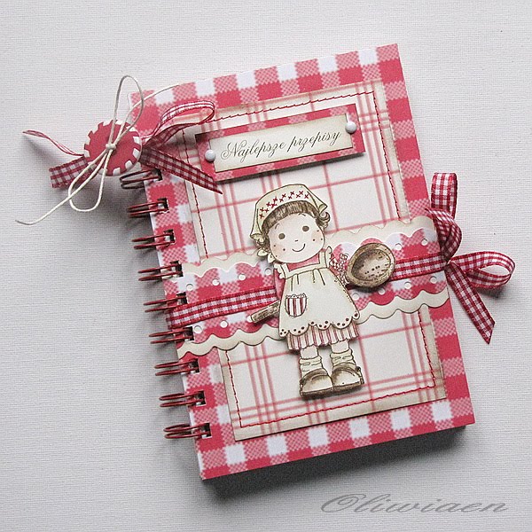 CraftHobby Oliwiaen Piknikowy przepiśnik w kratkę / A Chequered Picnic