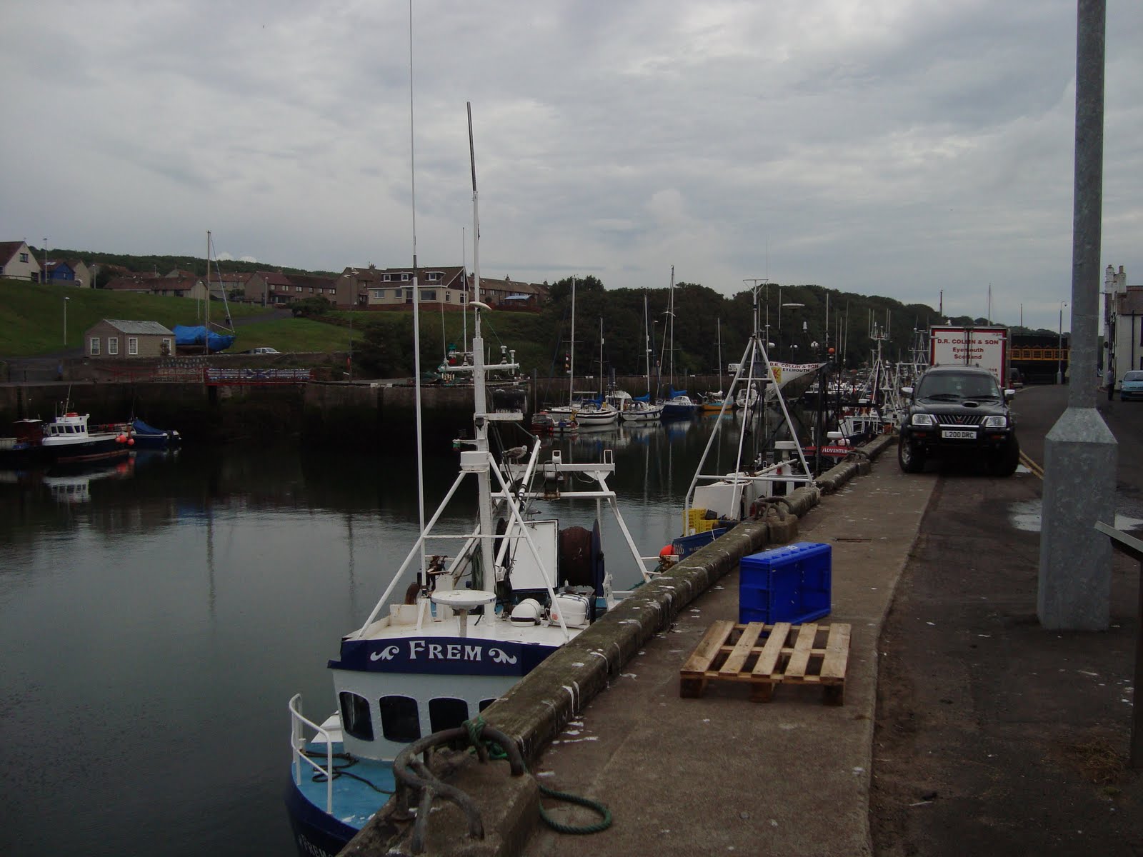 Tour Scottish Borders: Eyemouth Harbour