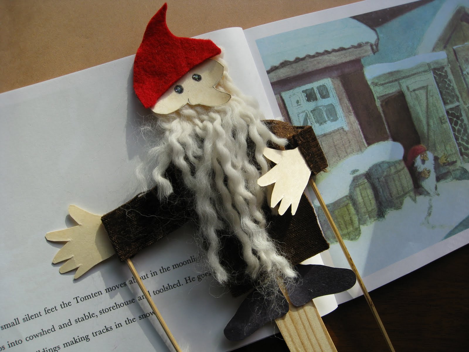 we bloom here Rod Puppets