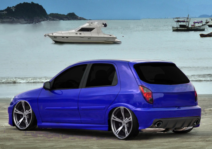 Tuning Chevrolet Celta by J Design ~ Virtual Vegas