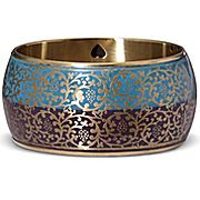 Purple and Teal Bangle