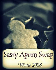 Winter Sassy Apron