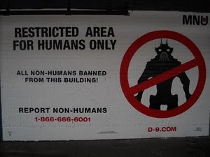 NÃO HUMANOS BANIDOS