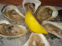 raw oysters, falmouth chatham pemaquid, waquoit