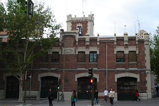 Los bomberos de la Puerta de Toledo