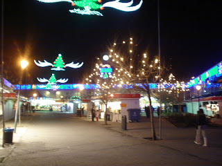 Mercadillo navideño en Puerta de Toledo