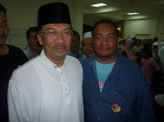 Bersama DS Anwar Ibrahim @ Tasik Puteri Rwg