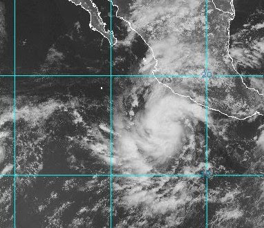 Pazifik, Sturm, Wetter Mexiko, Hurrikansaison 2009, Hurrikansaison 2009 Pazifik aktuell: Hurrikan JIMENA vor Mexikos Westküste