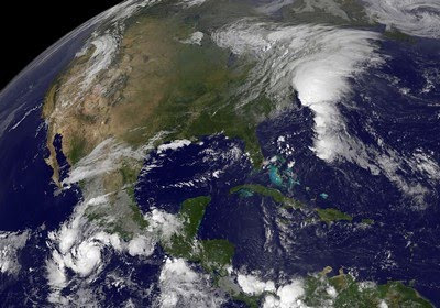 Hurrikansaison 2009 Pazifik aktuell: Hurrikan JIMENA schon Kategorie 4 und Tropischer Sturm KEVIN, Wetter Mexiko, Sturm, Satellitenbild, NASA, Hurrikansaison 2009, Pazifik, Fotos, 
