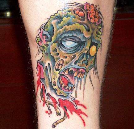 Zombie Pin-Up Girl Tattoo by ~sypreen on deviantART zombie girl tattoo