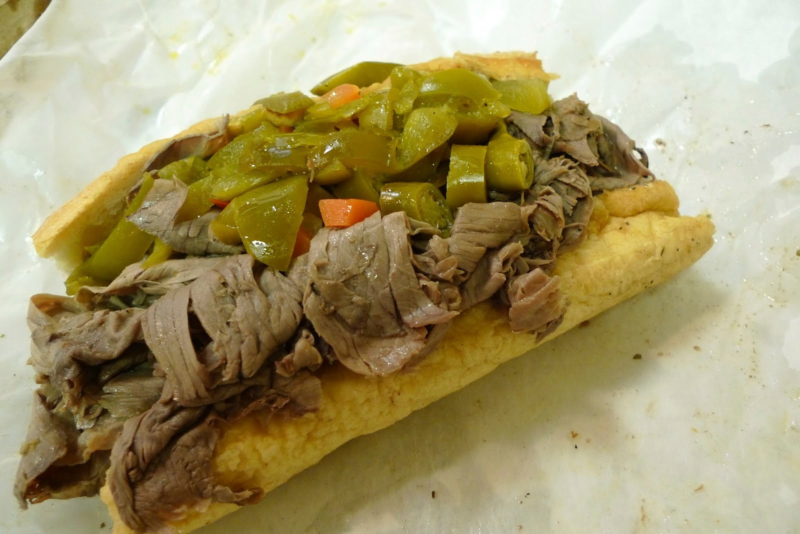 What's Cooking at Soomeenshee's Joe Boston's Italian Beef Chicago, IL