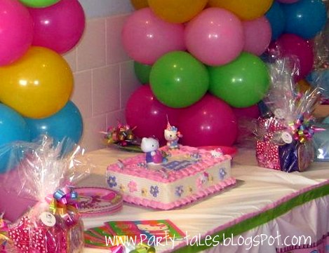 Party Tales Birthday Party Sarina S Hello Kitty Balloon Dreams