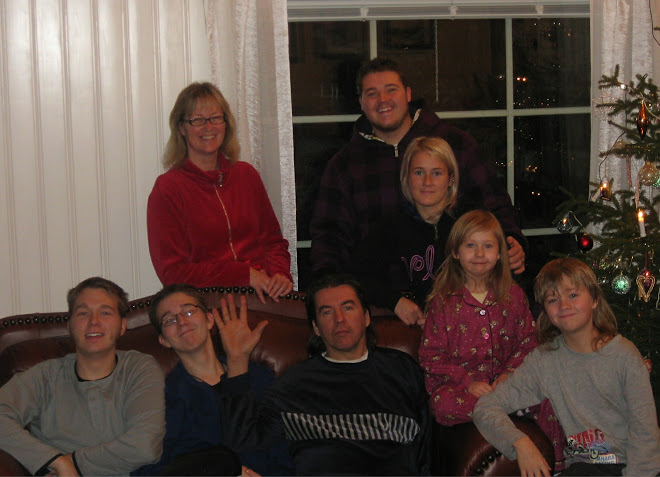 Our pajama picture Christmas 2009
