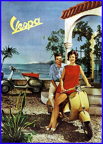 Advertise Vespa Posted by Tarkus at 0122 Labels Piaggio PinUp 