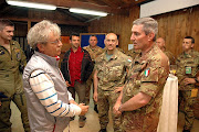Il giornalista Remondino ospite del Comandante Biancafarina in Kosovo