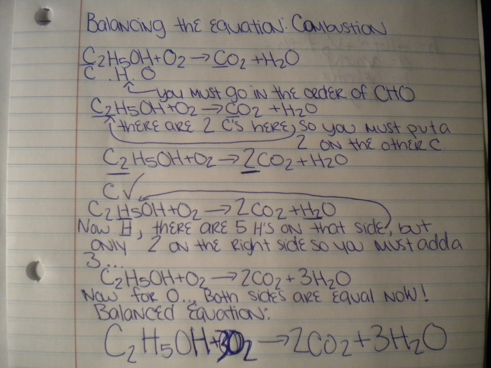 KTranCannonIBEC5: Chemical Equation: Combustion