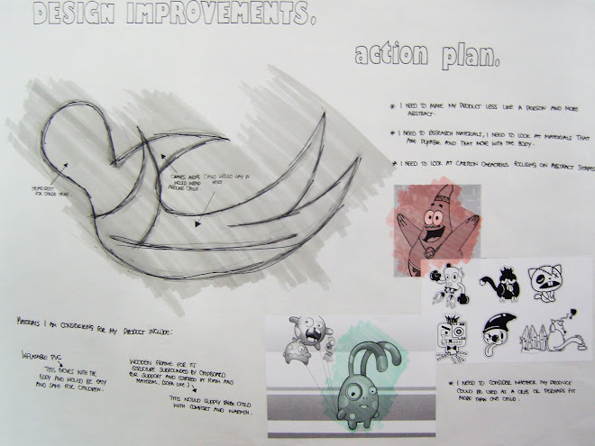 My design improvements.