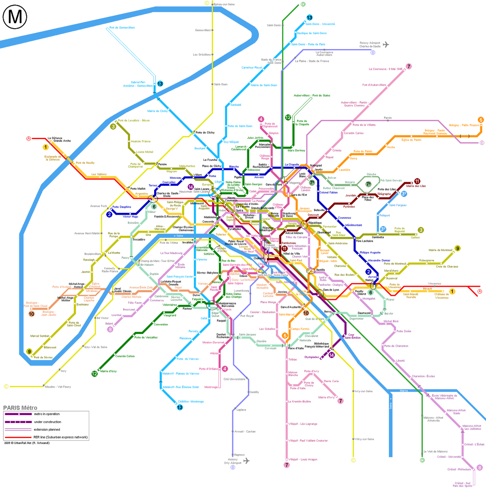 PLANOS DE METRO París