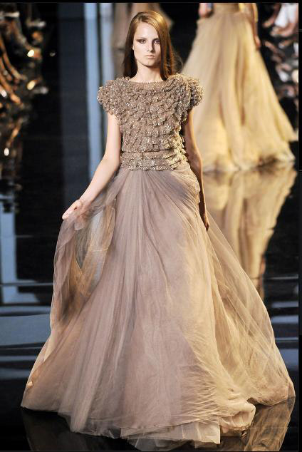 New Arabian Fashion: Elie Saab Fall Couture 2010