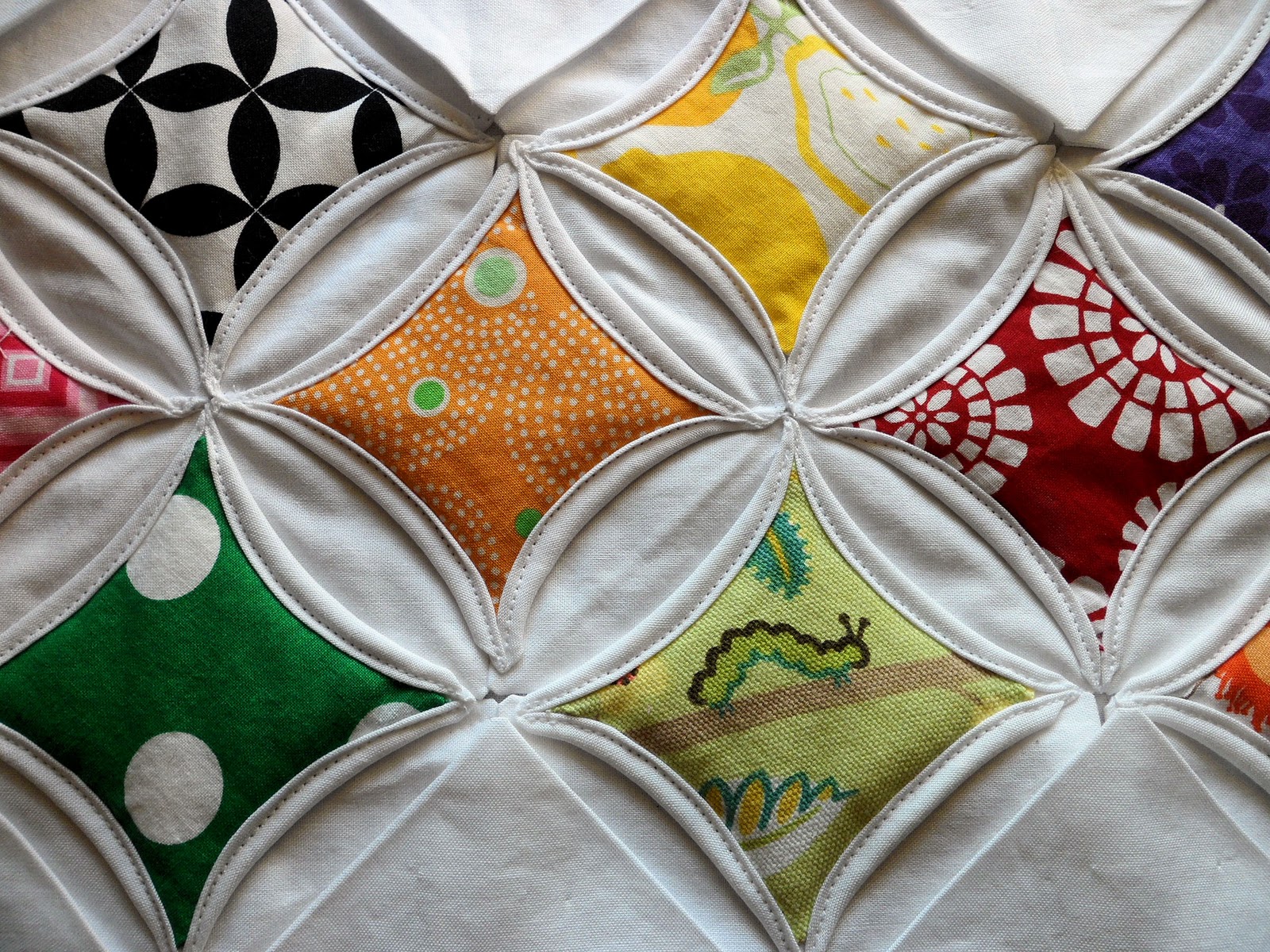 Designs in Stitches - Cathedral Window Quilt Blocks 1
