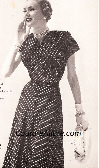 Couture Allure Vintage Fashion: Vintage Dresses for Spring - 1948