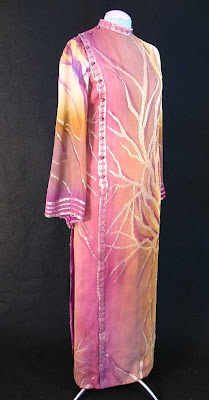 pauline trigere evening gown, 1970's