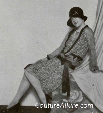 Couture Allure Vintage Fashion: Summer Dresses - 1927