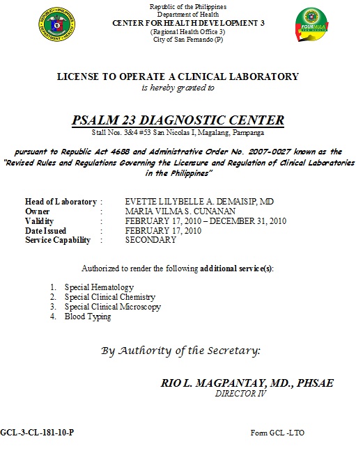 Medical Technologists' Life in a Clinical Laboratory + Malaria