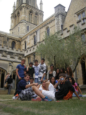 ampliación foto curso de inglés, verano 2010, Oxford