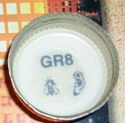 Mickey's Beer Cap Puzzle Answer Board: Mickeys Beer Cap Puzzle 22: GR8