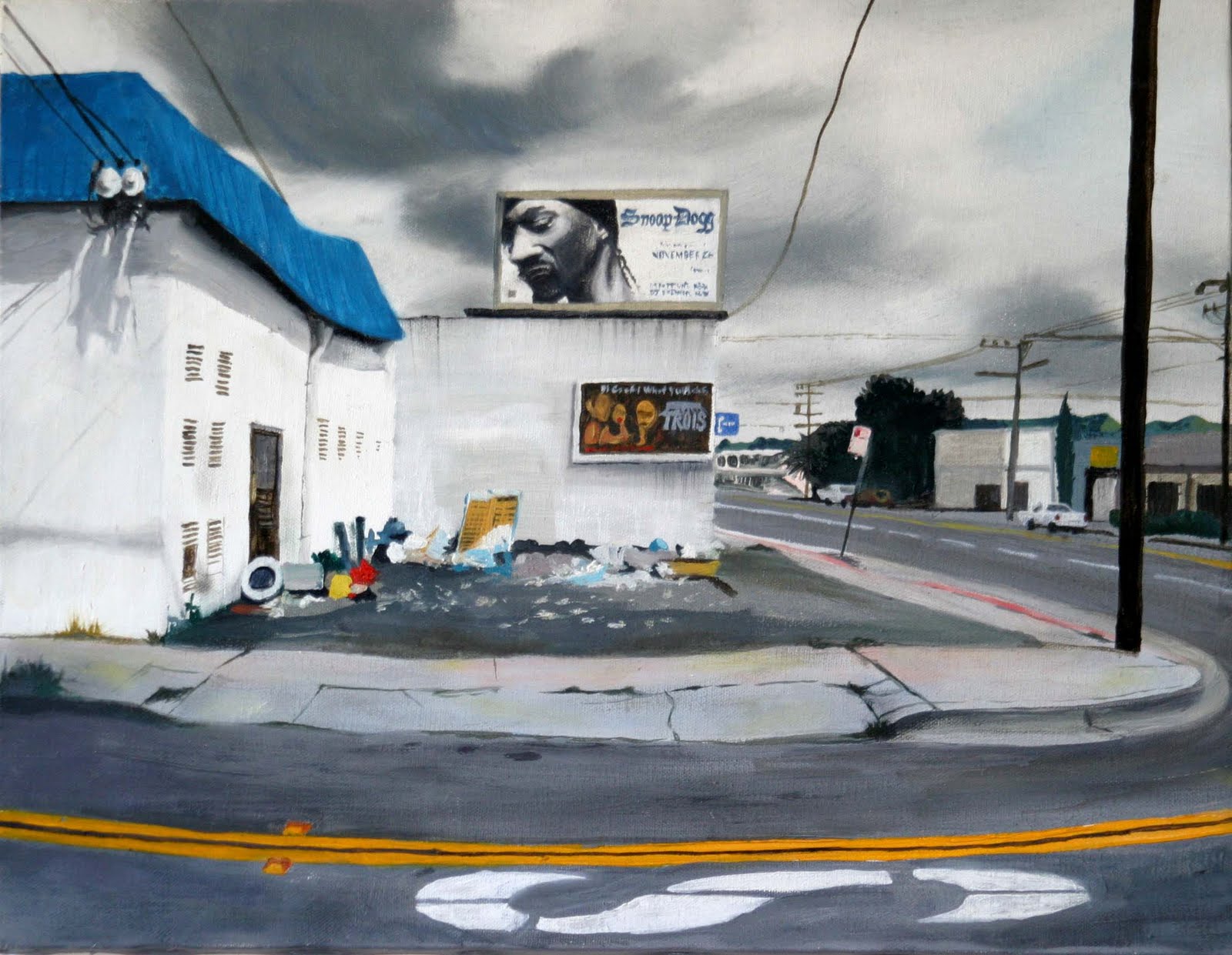 NancyBrownRealistPainter The Urban Blight Period