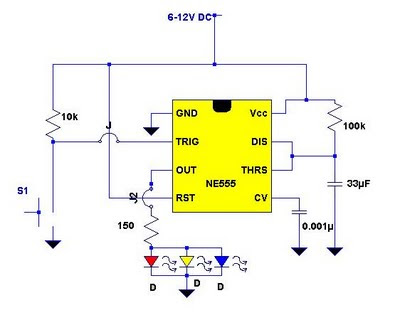 Doorbell For The Deaf Circuit Diagram