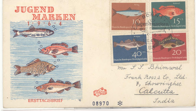 Fish First daycover from Germany