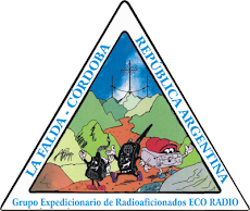 Logotipo del Grupo Expedicionario de Radioaficionados ECO RADIO