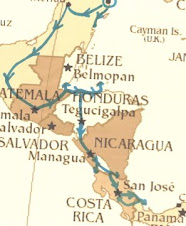 Map of our travels