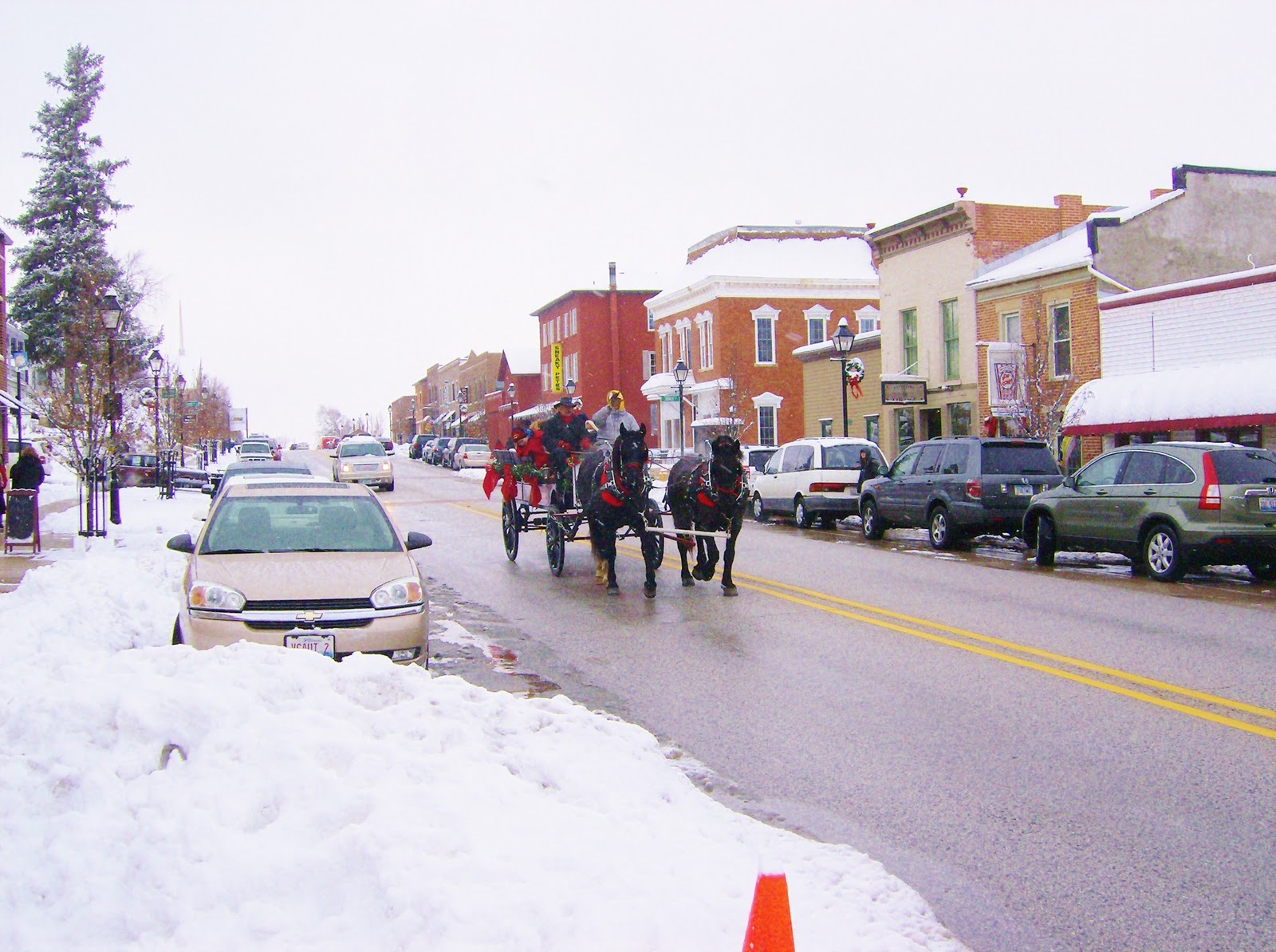 Old Black Cat Boo Christmas in LeClaire, Iowa