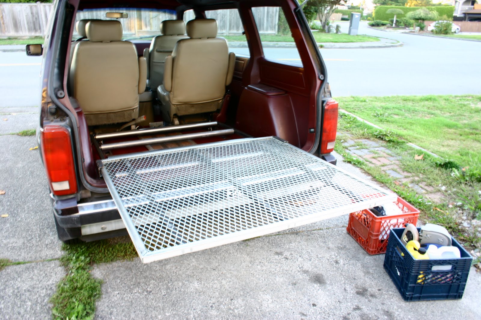 J1 Metal Fabrication Sliding Cargo Deck