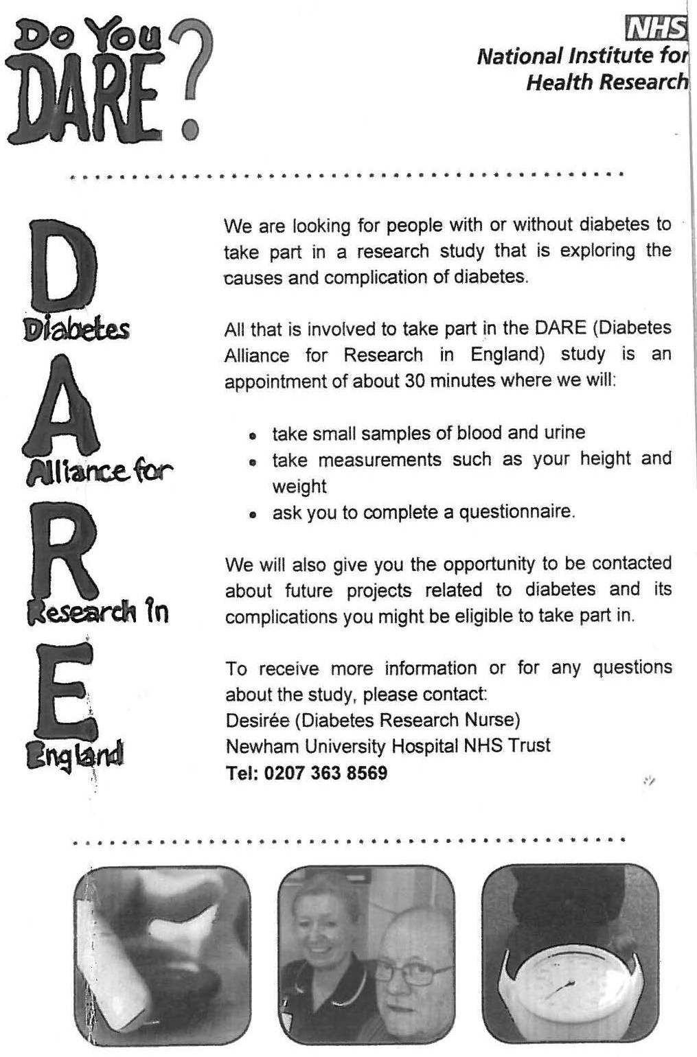 Do U DARE To Take Part In Research 