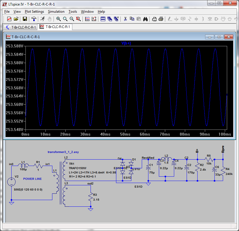 Making of a Tube Amp Power Supply Design