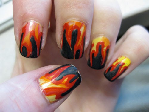 Hot Rod nails! - The Daily Nail