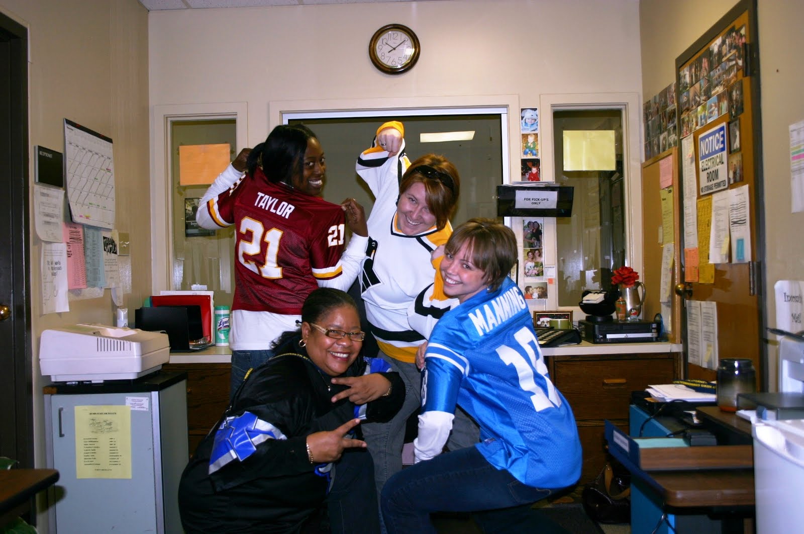 jersey day at work
