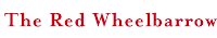 The Red Wheelbarrow bookstore logo