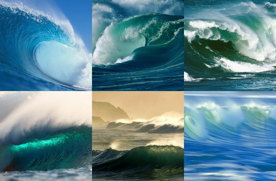 Разные типы волн. Волна коллаж. Свет в виде волны. Фотоколлаж волной. Море волны вид сверху.