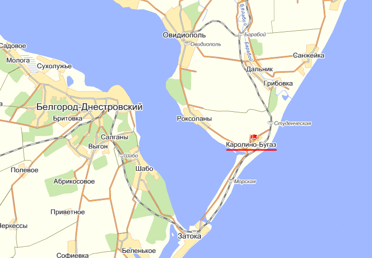 Карта бугас донецкая область