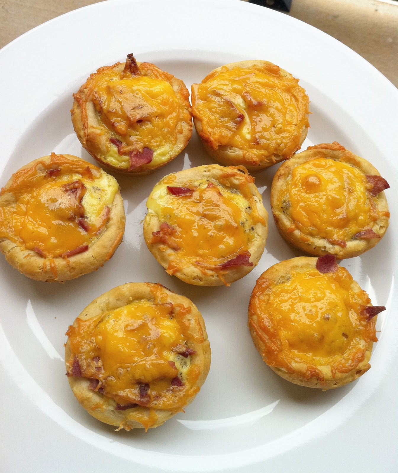 the eclectic owl Recipe Double Cheese & Bacon Egg Biscuit