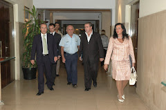 Luis Ilarregui en visita al Estado Mayor Conjunto