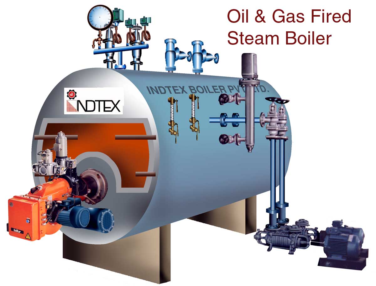 MECHANICAL DAE Oil Gas Fired Steam Boiler MECHANICAL DAE Oil Gas Fired Steam Boiler